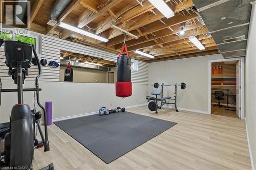 348 Old Stone Road, Waterloo, ON - Indoor Photo Showing Basement