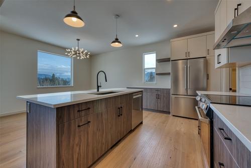2123 Mountain View Avenue, Lumby, BC - Indoor Photo Showing Kitchen