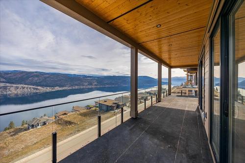 8916 Tavistock Road, Vernon, BC - Outdoor With Body Of Water With Balcony With Deck Patio Veranda With View With Exterior