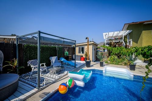 1795 Delnor Crescent, Kamloops, BC - Outdoor With In Ground Pool With Deck Patio Veranda With Exterior