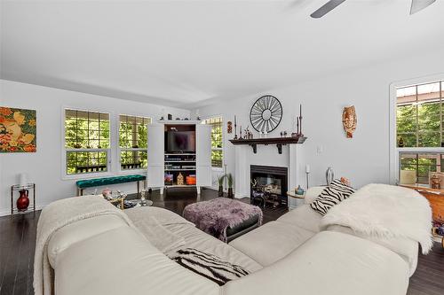 8765 Forsberg Road, Vernon, BC - Indoor Photo Showing Other Room With Fireplace
