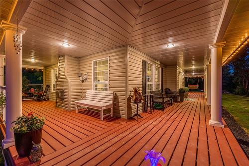 8765 Forsberg Road, Vernon, BC - Outdoor With Deck Patio Veranda With Exterior