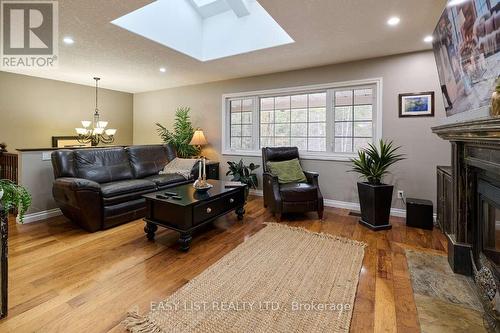 1078 Berletts Road, Wilmot, ON - Indoor Photo Showing Living Room With Fireplace