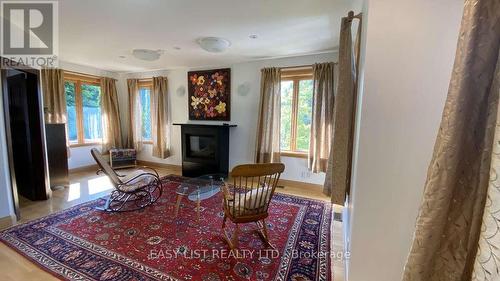 98 Burbank Drive, Toronto, ON - Indoor With Fireplace