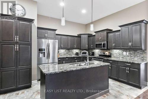 1160 Alliance Street, Lasalle, ON - Indoor Photo Showing Kitchen With Double Sink With Upgraded Kitchen