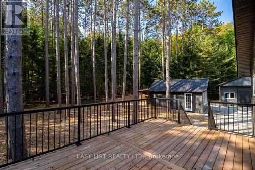 14 Eagle Road, Tiny, ON - Outdoor With Deck Patio Veranda With Exterior