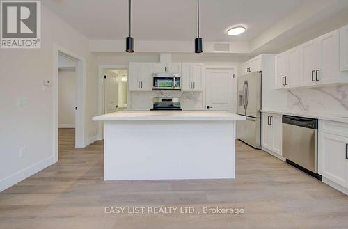 1 - 17 Peter Street, Kitchener, ON - Indoor Photo Showing Kitchen With Stainless Steel Kitchen With Upgraded Kitchen