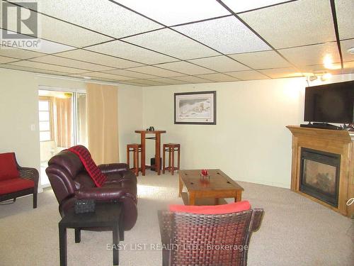 16 Fire Route 122, Trent Lakes, ON - Indoor Photo Showing Living Room With Fireplace