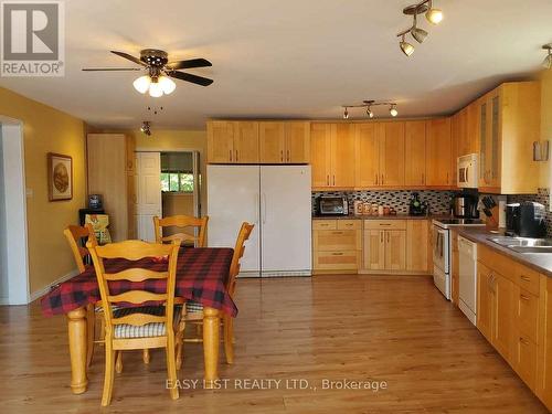 16 Fire Route 122, Trent Lakes, ON - Indoor Photo Showing Kitchen With Double Sink