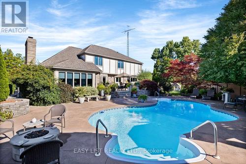 541 Kerr Crescent, Lakeshore, ON - Outdoor With In Ground Pool With Deck Patio Veranda