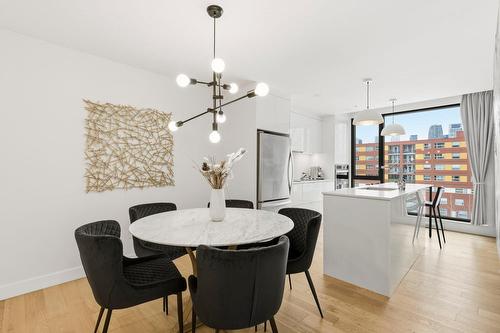 Dining room - 414-1550 Rue Des Bassins, Montréal (Le Sud-Ouest), QC - Indoor Photo Showing Dining Room