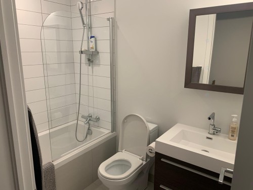 Bathroom - 2101-1155 Rue De La Montagne, Montréal (Ville-Marie), QC - Indoor Photo Showing Bathroom