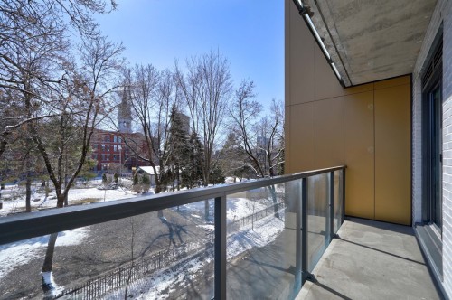 Balcony - 317-1575 Rue Gareau, Montréal (Ville-Marie), QC - Outdoor With Balcony With Exterior