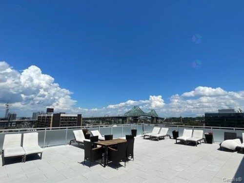 Patio - 317-1575 Rue Gareau, Montréal (Ville-Marie), QC - Outdoor With View