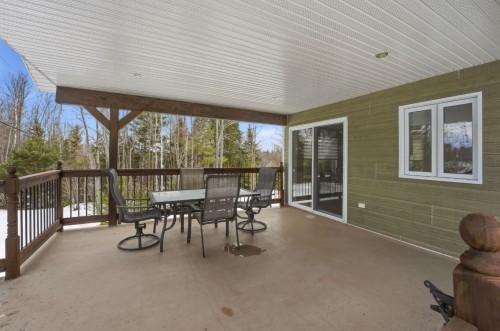 Terrasse - 2110 10E Rue, Saint-Georges, QC - Outdoor With Deck Patio Veranda With Exterior