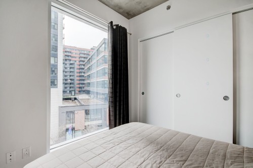Chambre à coucher - 509-101 Rue Peel, Montréal (Le Sud-Ouest), QC - Indoor Photo Showing Bedroom