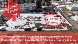 96-98 Thomson STREET  Outlook, SK S0L 2N0