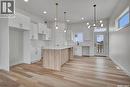 220 Veterans Drive, Warman, SK  - Indoor Photo Showing Kitchen With Upgraded Kitchen 