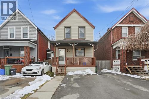 16 Albemarle Street, Hamilton, ON - Outdoor With Deck Patio Veranda With Facade