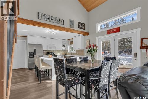 102 Moore Drive, Christopher Lake, SK - Indoor Photo Showing Dining Room