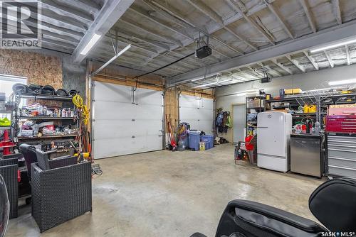 102 Moore Drive, Christopher Lake, SK - Indoor Photo Showing Garage