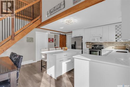 102 Moore Drive, Christopher Lake, SK - Indoor Photo Showing Kitchen