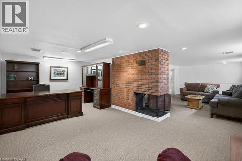 362 Pepper Drive, Burlington, ON - Indoor With Fireplace