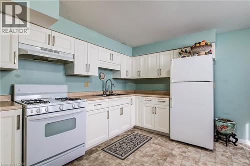 43 Southview Crescent, Cambridge, ON - Indoor Photo Showing Kitchen With Double Sink