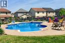 962 Pebblecreek Court, Kitchener, ON  - Outdoor With In Ground Pool With Deck Patio Veranda With Backyard 