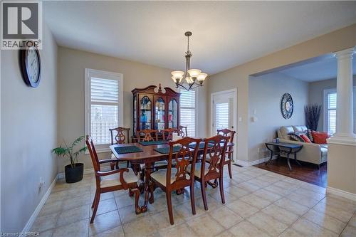 962 Pebblecreek Court, Kitchener, ON - Indoor Photo Showing Dining Room
