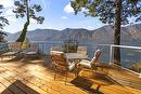12531 Lewis Bay Road, Boswell, BC  - Outdoor With Body Of Water With Deck Patio Veranda With View 
