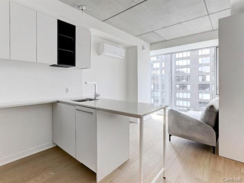 Chambre à coucher - 1311-360 Rue Mayor, Montréal (Ville-Marie), QC - Indoor Photo Showing Kitchen