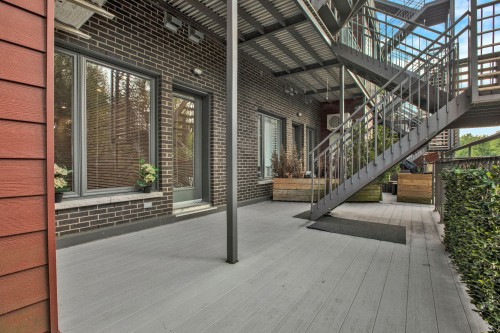 Patio - 102-4781 Rue St-Ambroise, Montréal (Le Sud-Ouest), QC - Outdoor With Exterior