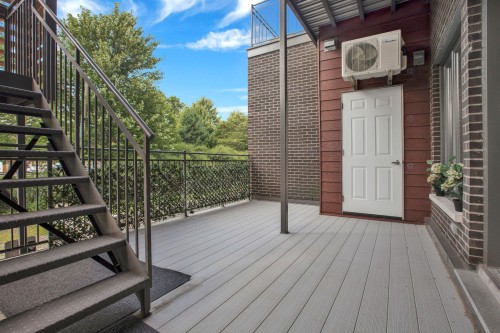 Patio - 102-4781 Rue St-Ambroise, Montréal (Le Sud-Ouest), QC - Outdoor With Exterior