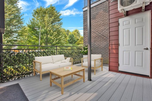 Patio - 102-4781 Rue St-Ambroise, Montréal (Le Sud-Ouest), QC - Outdoor With Deck Patio Veranda With Exterior