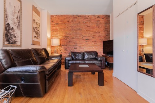 Salon - 1238 Rue Alexandre-Desève, Montréal (Ville-Marie), QC - Indoor Photo Showing Living Room