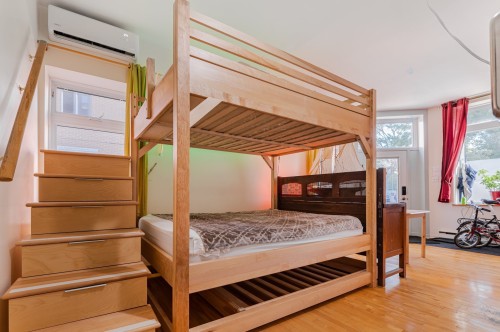 Chambre à coucher - 1238 Rue Alexandre-Desève, Montréal (Ville-Marie), QC - Indoor Photo Showing Bedroom