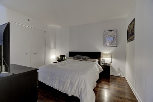 Master Bedroom - 230-1451 Rue Parthenais, Montréal (Ville-Marie), QC - Indoor Photo Showing Bedroom