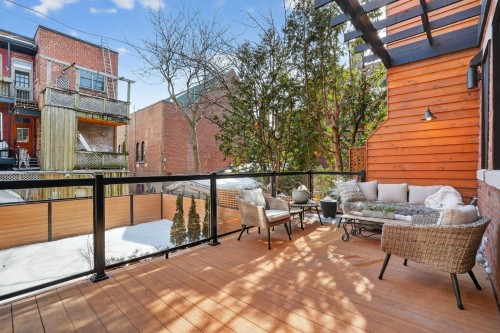 Balcon - 218 Rue Roy E., Montréal (Le Plateau-Mont-Royal), QC - Outdoor With Exterior