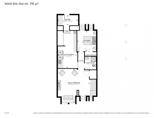 Plan (croquis) - 218 Rue Roy E., Montréal (Le Plateau-Mont-Royal), QC - Other