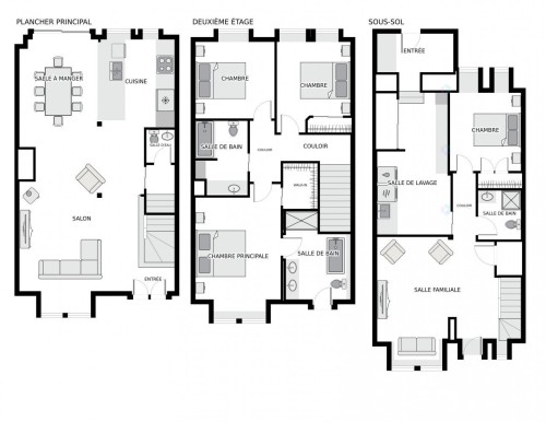 Plan (croquis) - 218 Rue Roy E., Montréal (Le Plateau-Mont-Royal), QC - Other