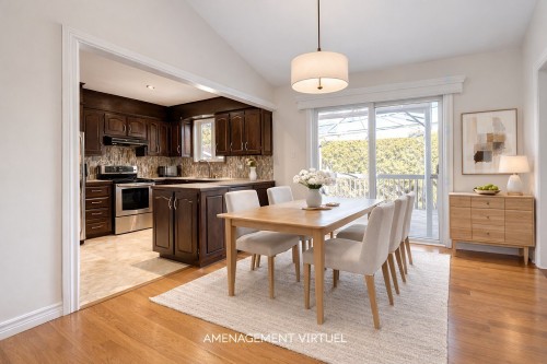 Coin-repas - 41 Rue Champlain, Saint-Constant, QC - Indoor Photo Showing Dining Room