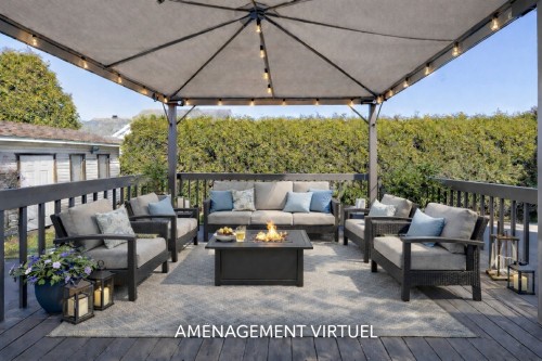 Balcon - 41 Rue Champlain, Saint-Constant, QC - Outdoor With Deck Patio Veranda With Exterior