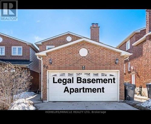 60 TREWARTHA CRESCENT  Brampton, ON L6Z 1X4