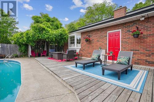 14 Dubarry Boulevard, Hamilton, ON - Outdoor With In Ground Pool With Deck Patio Veranda With Exterior