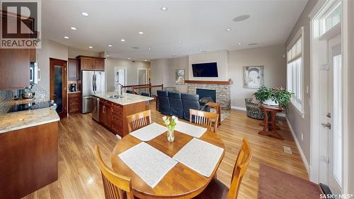 4342 Skinner Place, Regina, SK - Indoor Photo Showing Other Room With Fireplace