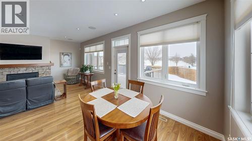 4342 Skinner Place, Regina, SK - Indoor Photo Showing Other Room With Fireplace