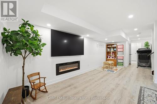 4875 Valera Road, Burlington, ON - Indoor With Fireplace