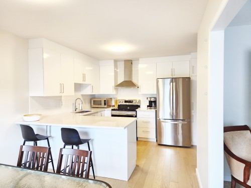 Cour - 4863 Rue Des Cageux, Montréal (Pierrefonds-Roxboro), QC - Indoor Photo Showing Kitchen