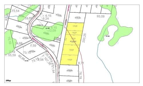 Plan (croquis) - Rue Michel, Saint-Colomban, QC 